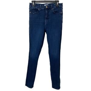 Good American Women's Skinny Jeans - Dark Blue